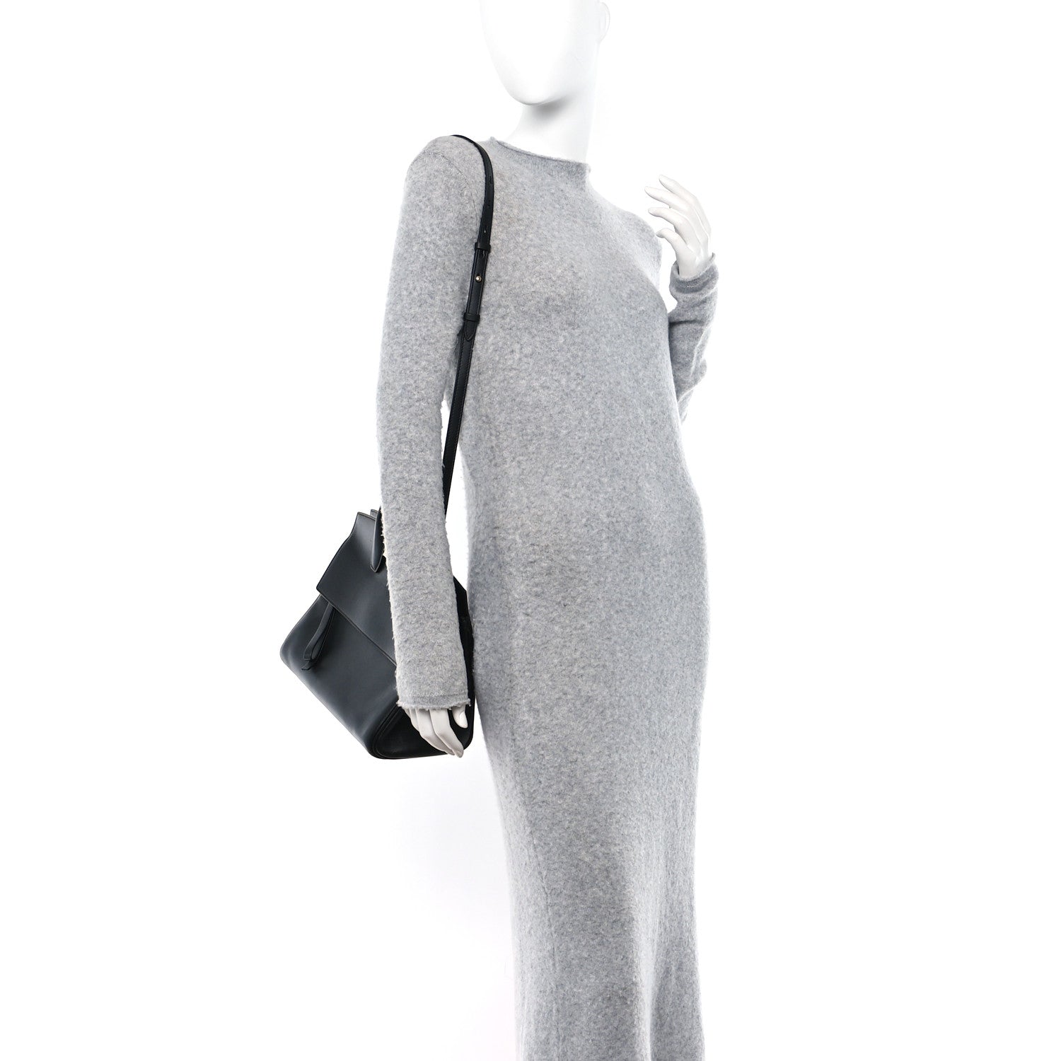 Salvatore Ferragamo Calfskin Medium Studio Bag Black 2 of 9