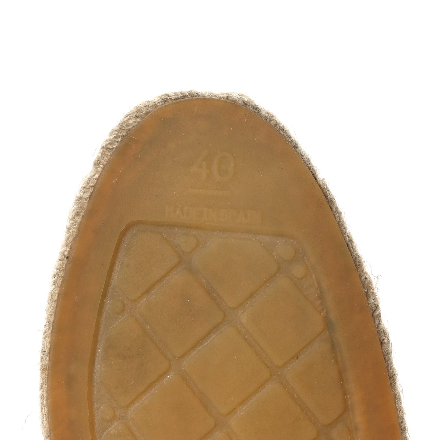 Lambskin CC Espadrilles 40 Black