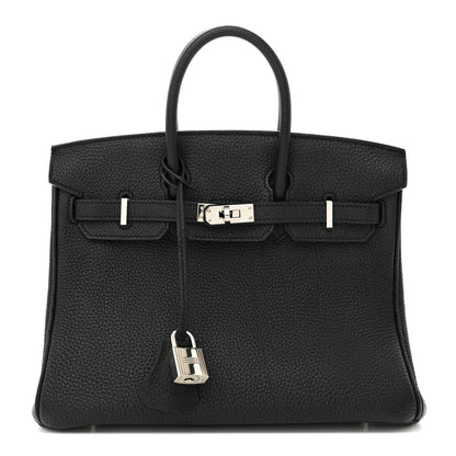 Hermes Togo Birkin 25 Black 1 of 11