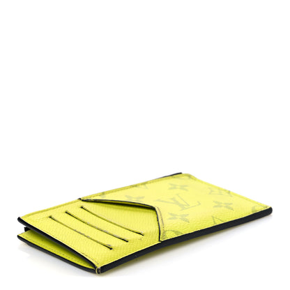 Louis Vuitton Taigarama Coin Card Holder Yellow 4 of 6
