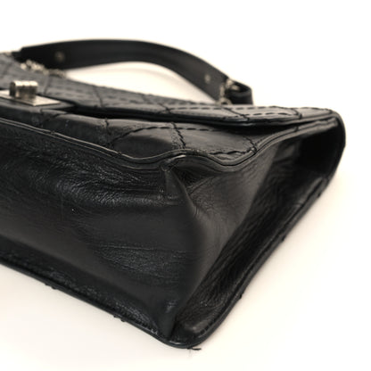 Chanel Calfskin CC Crave Reissue Crown Jumbo Flap Black 9 of 11