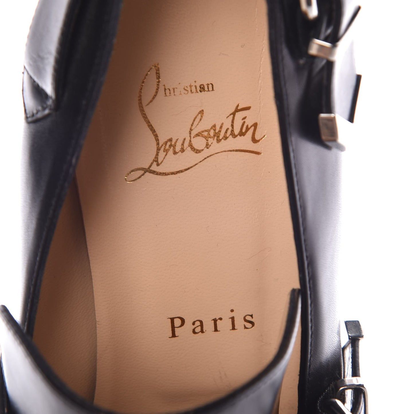 Calfskin Anita Pumps 39.5 Black