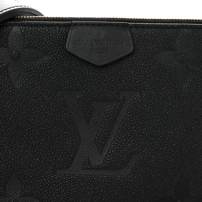 Louis Vuitton Empreinte Monogram Giant Multi Pochette Accessories Large Pochette Black 7 of 9