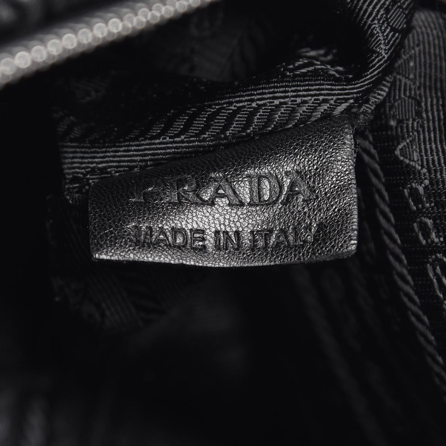 Nappa Drapes Shoulder Bag Nero Black