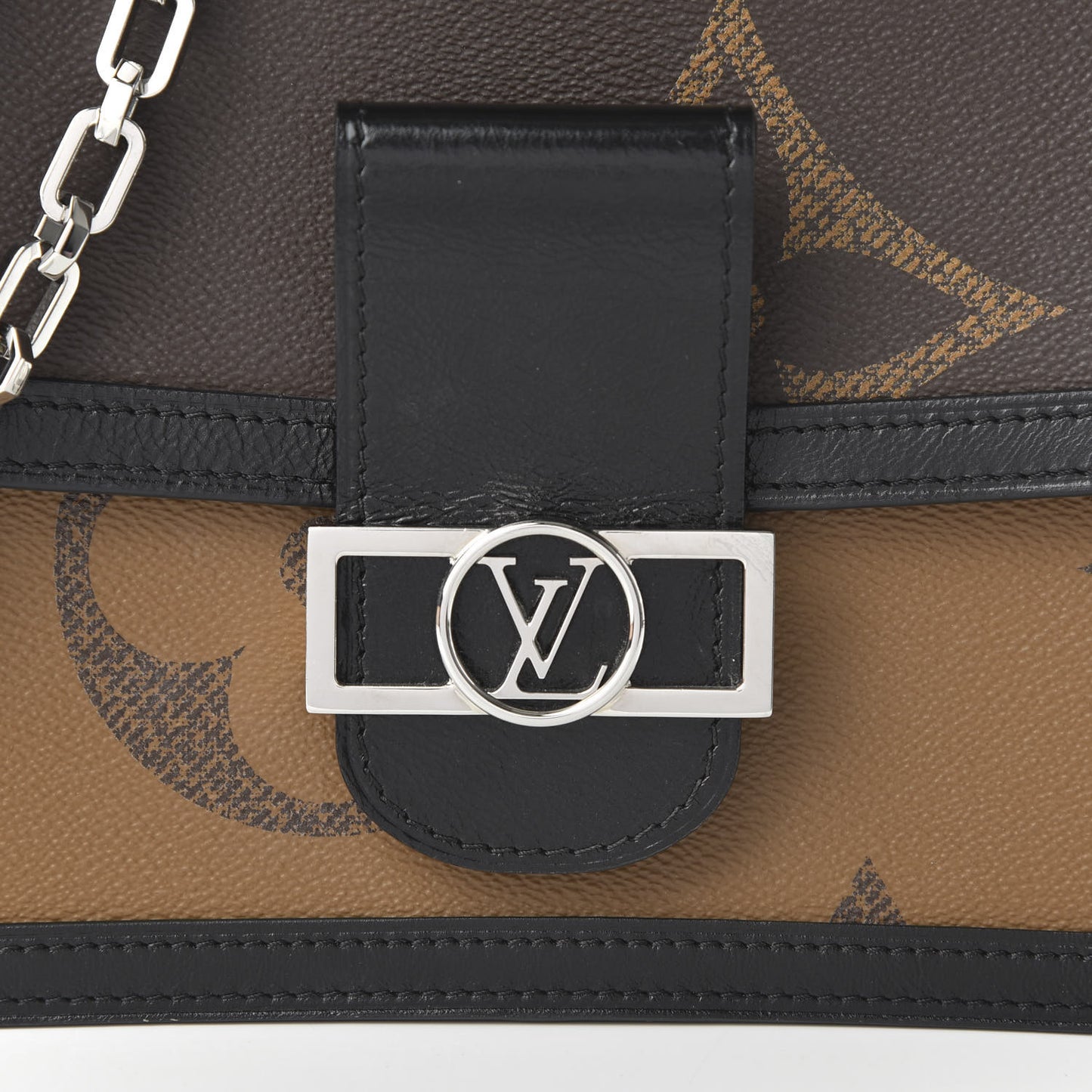 Reverse Monogram Giant Dauphine MM
