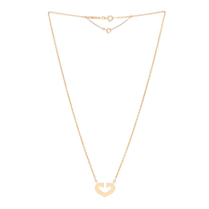 Cartier 18K Yellow Gold Medium Hearts and Symbols Necklace 2 of 4