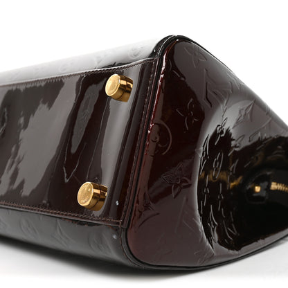 Louis Vuitton Vernis Brea GM Amarante 9 of 9