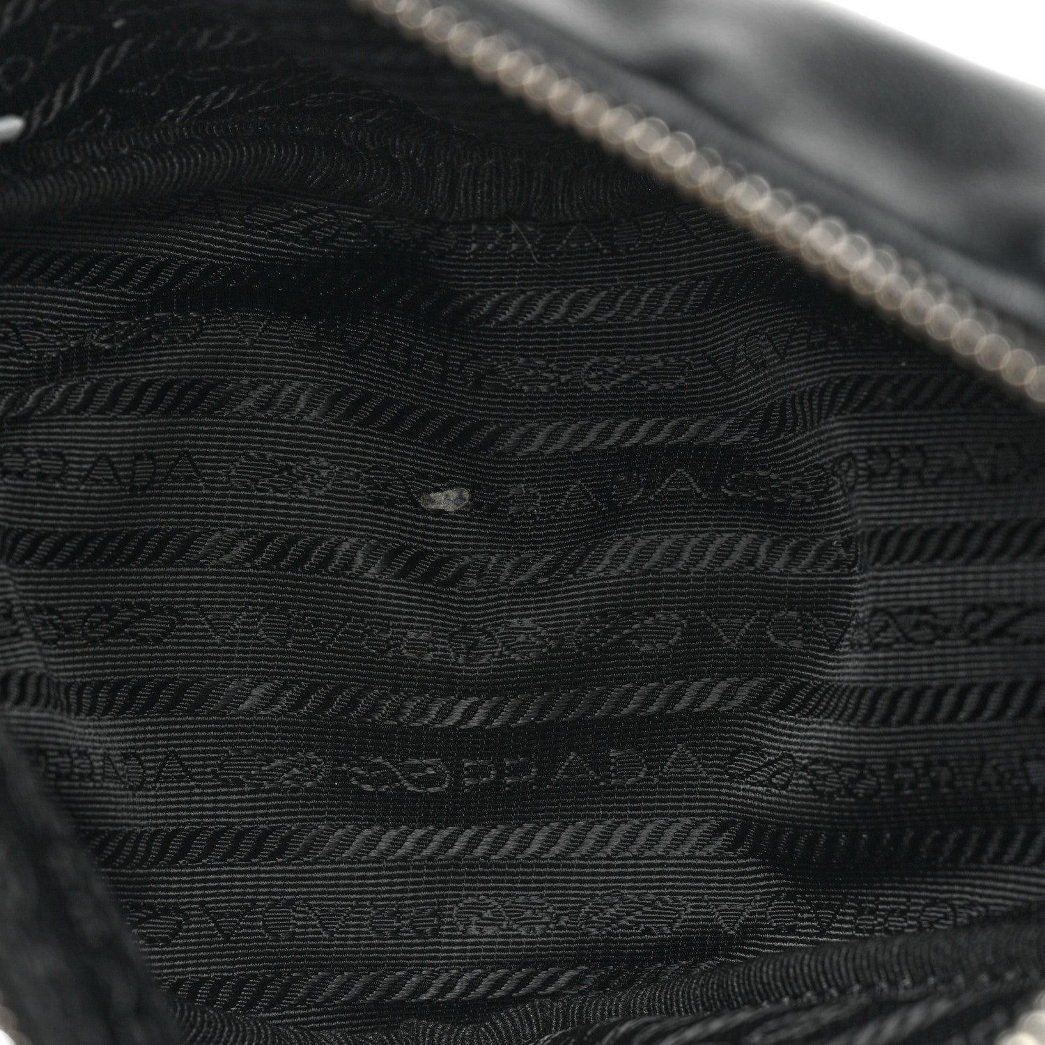 Prada Grace Lux Triangle Shoulder Bag Black 4 of 11