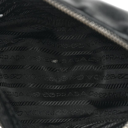 Prada Grace Lux Triangle Shoulder Bag Black 4 of 11