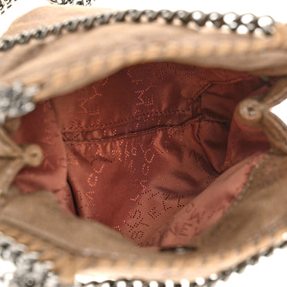 Stella McCartney Shaggy Deer Quilted Tiny Falabella Tote Beige 5 of 10