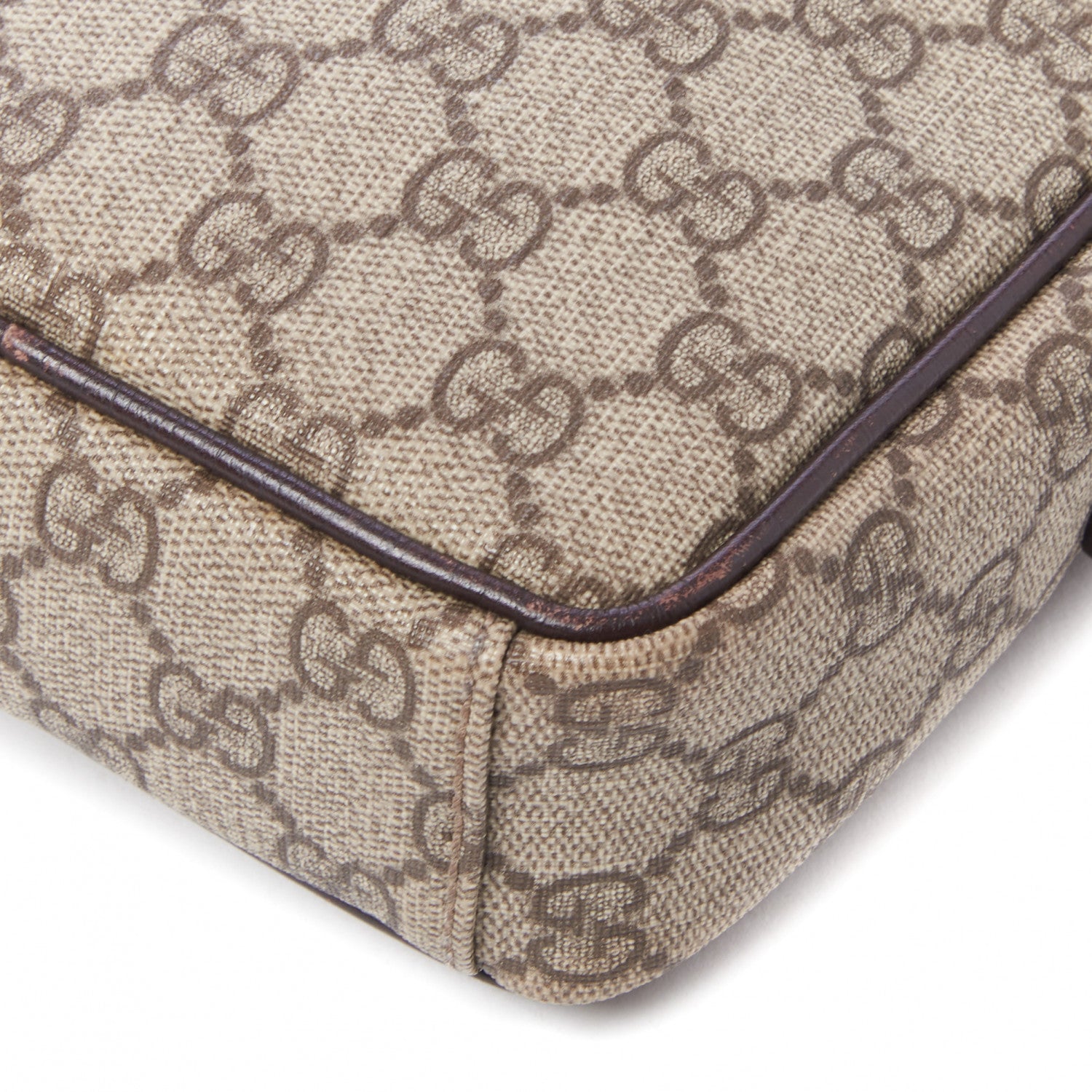 Gucci GG Plus Monogram Messenger Bag Ebony 5 of 9