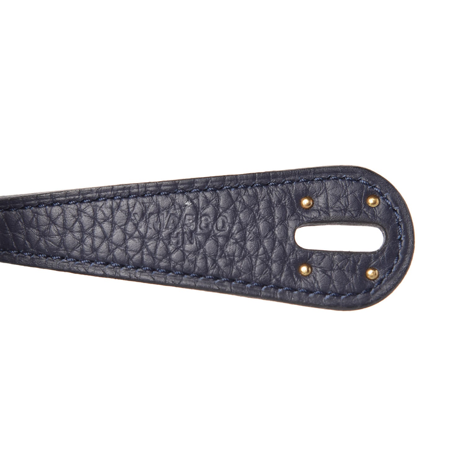 Hermes Taurillon Clemence Lindy 26 Bleu Nuit 9 of 10