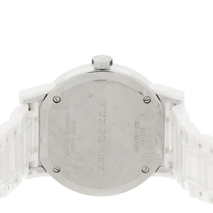 Burberry Stainless Steel Ceramic 34mm Quartz Watch White BU9180 4 of 4
