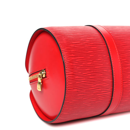 Louis Vuitton Epi Soufflot Castillan Red 9 of 10