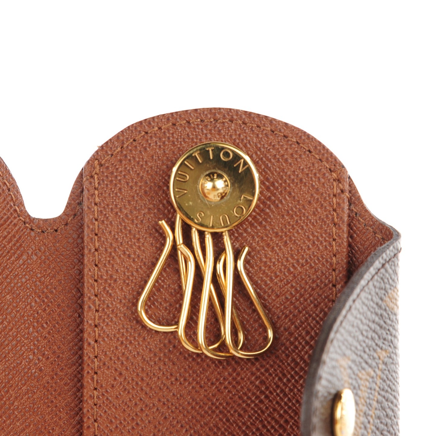 Monogram Round Key Holder PM