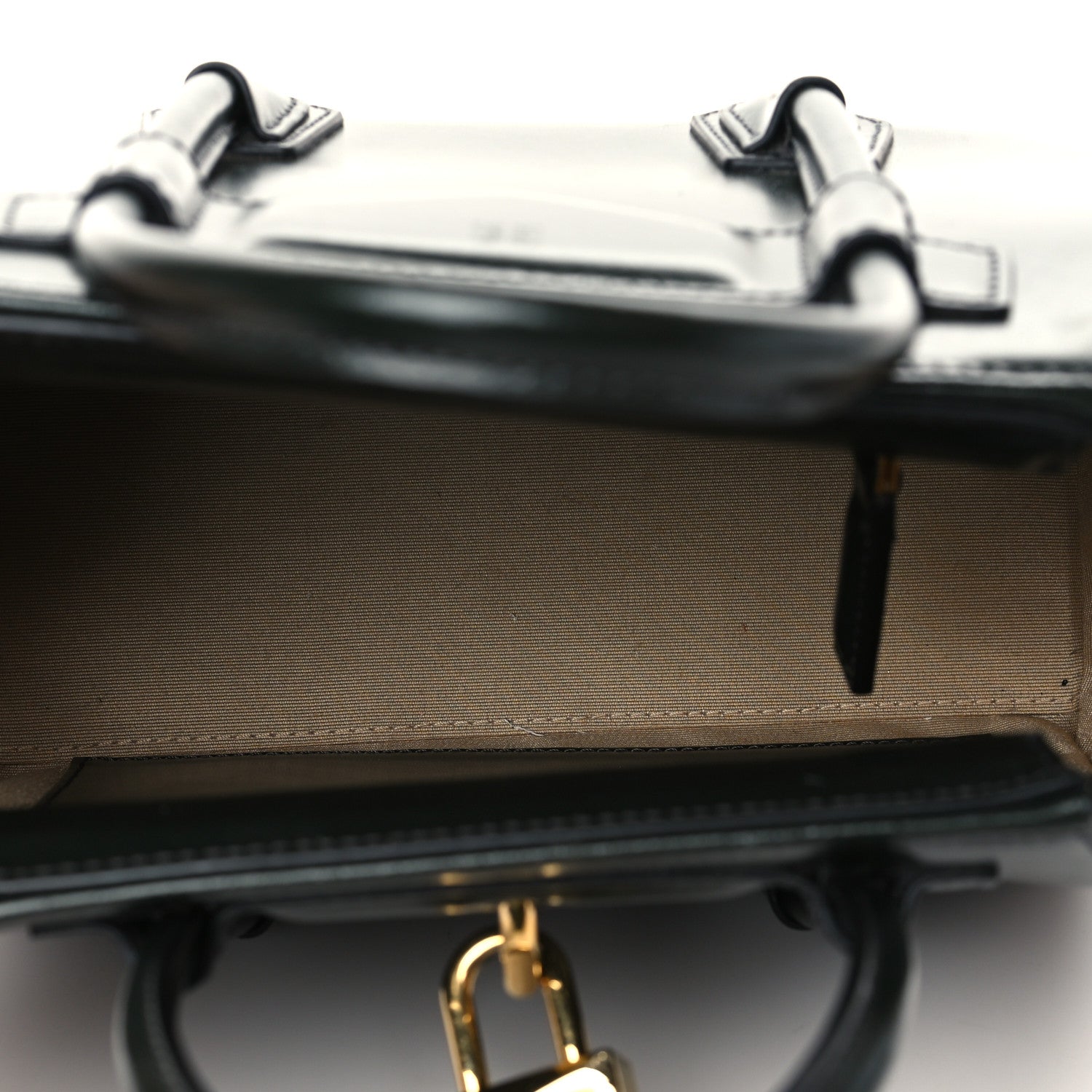 Givenchy Box Calfskin Mini Lock Antigona Shoulder Bag Green Forest 5 of 6