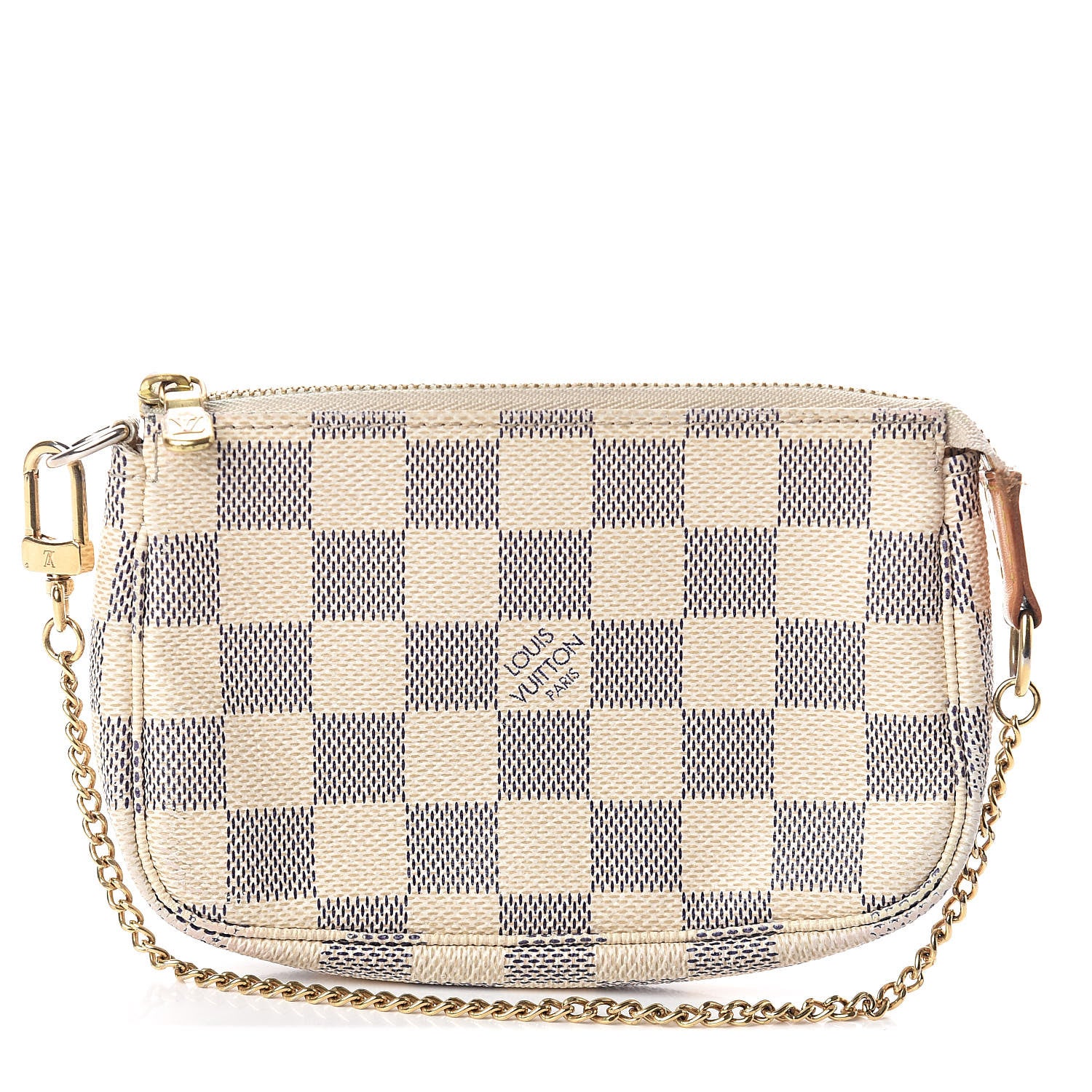 Louis Vuitton Damier Azur Mini Pochette Accessories 1 of 7