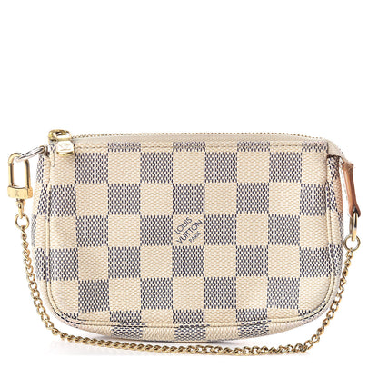 Louis Vuitton Damier Azur Mini Pochette Accessories 1 of 7