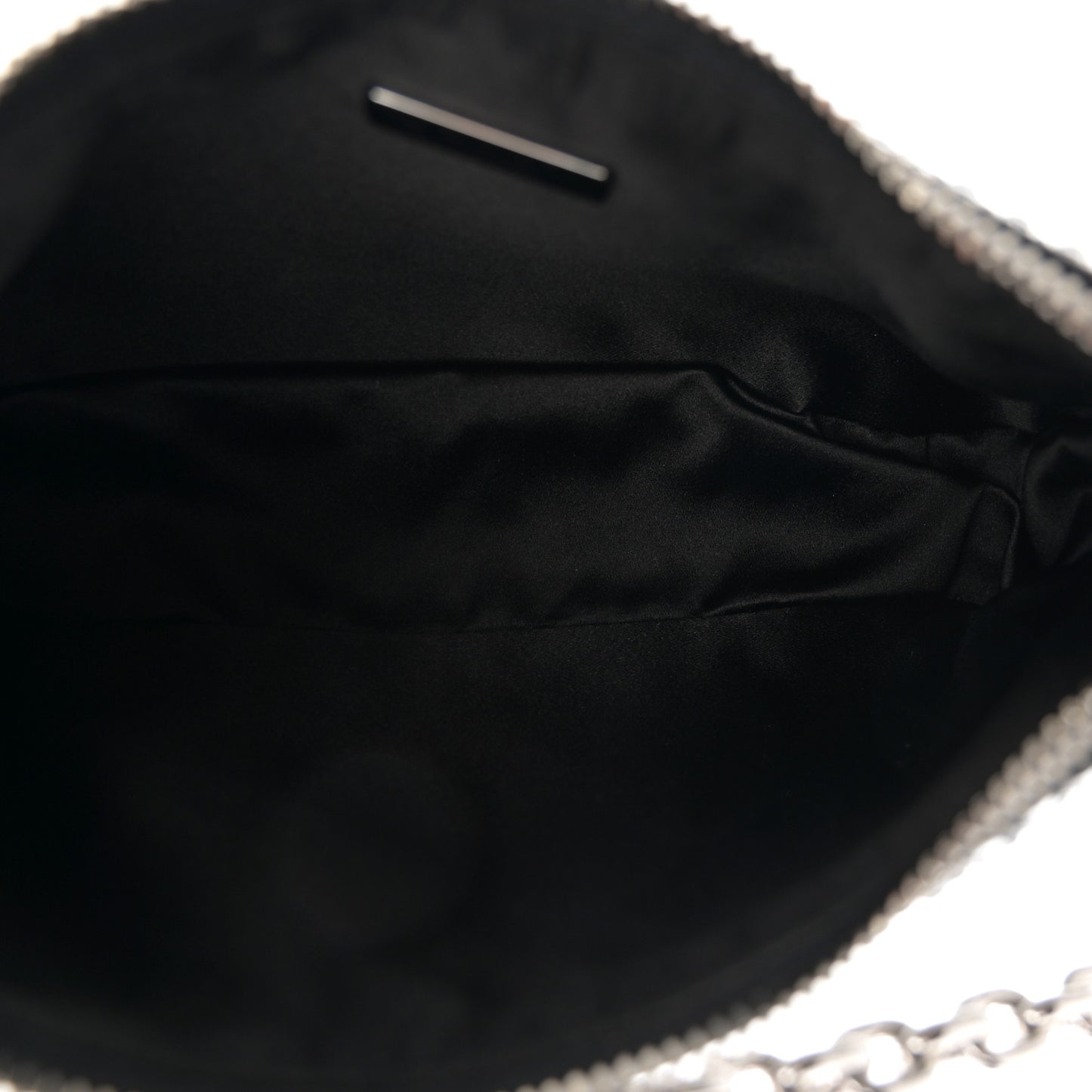 Satin Crystal Re-Edition 2005 Shoulder Bag Cristal