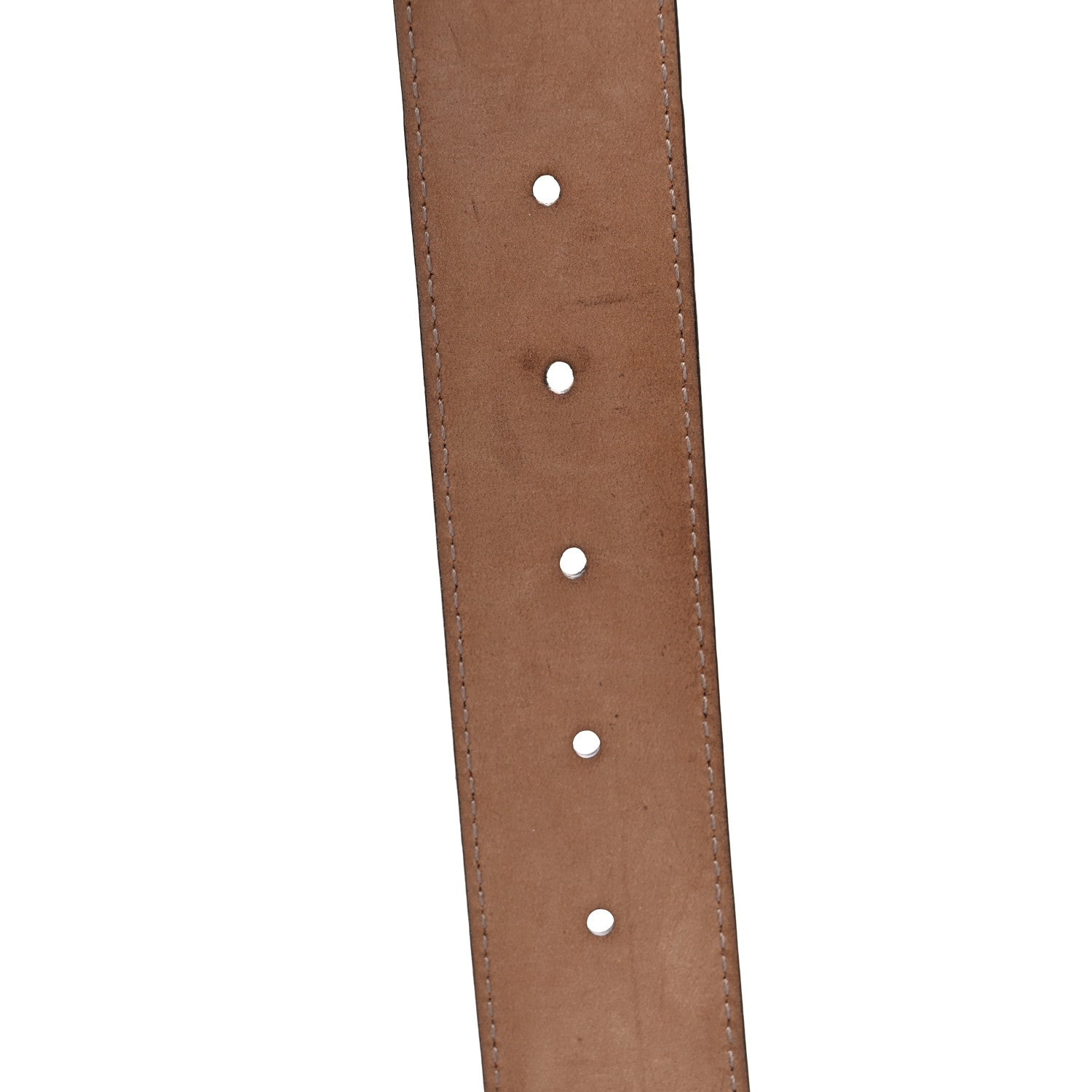 Gucci Guccissima Signature Interlocking G 37mm Belt 90 36 Rosso 4 of 8