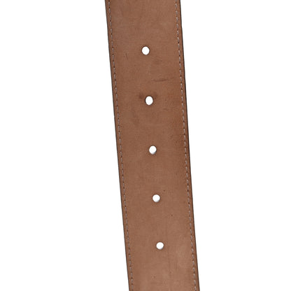 Gucci Guccissima Signature Interlocking G 37mm Belt 90 36 Rosso 4 of 8