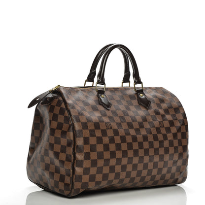 Louis Vuitton Damier Ebene Speedy 35 3 of 7