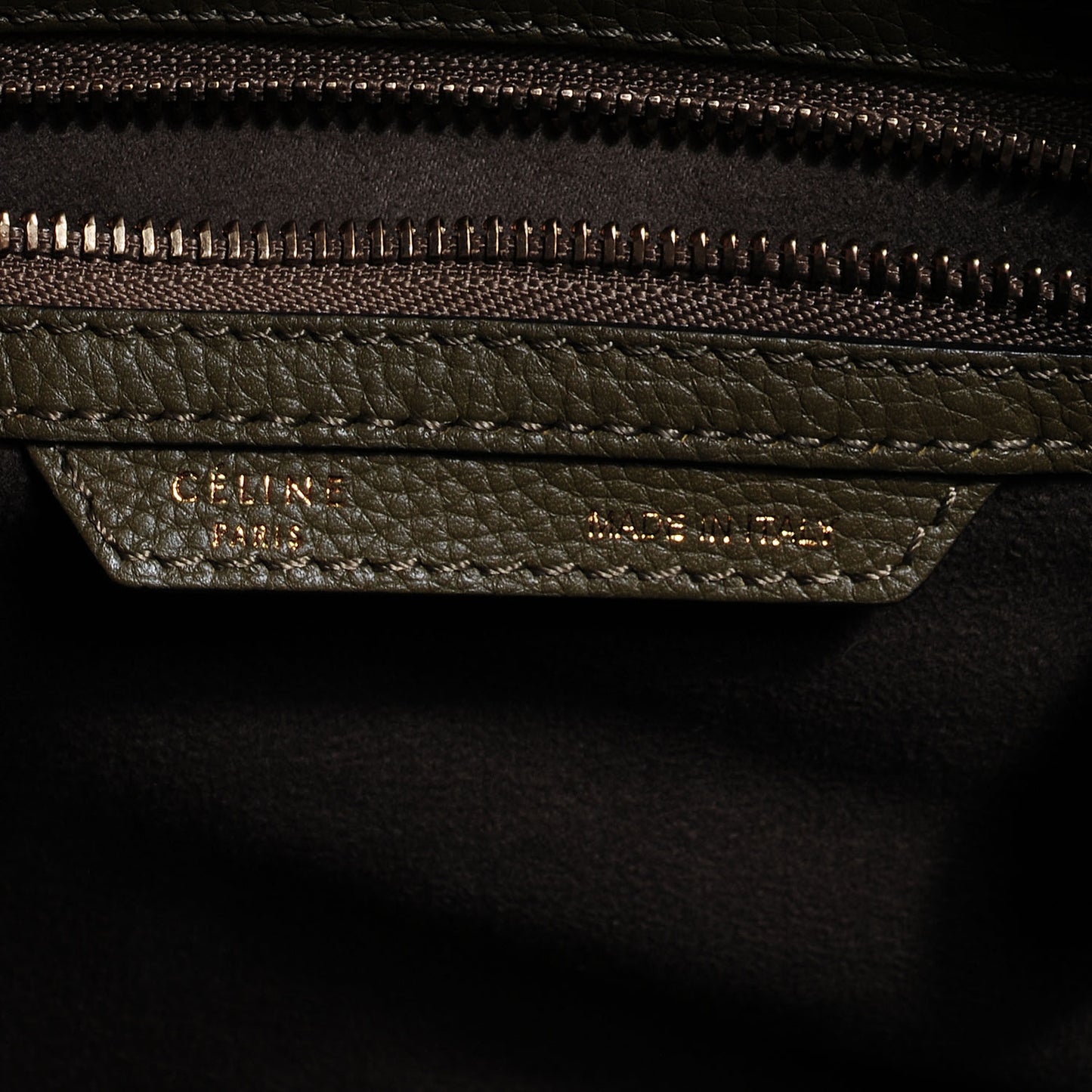 Drummed Leather Micro Luggage Bag Jungle