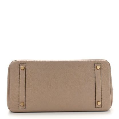 Hermes Togo Birkin 30 Gris Tourterelle 6 of 38