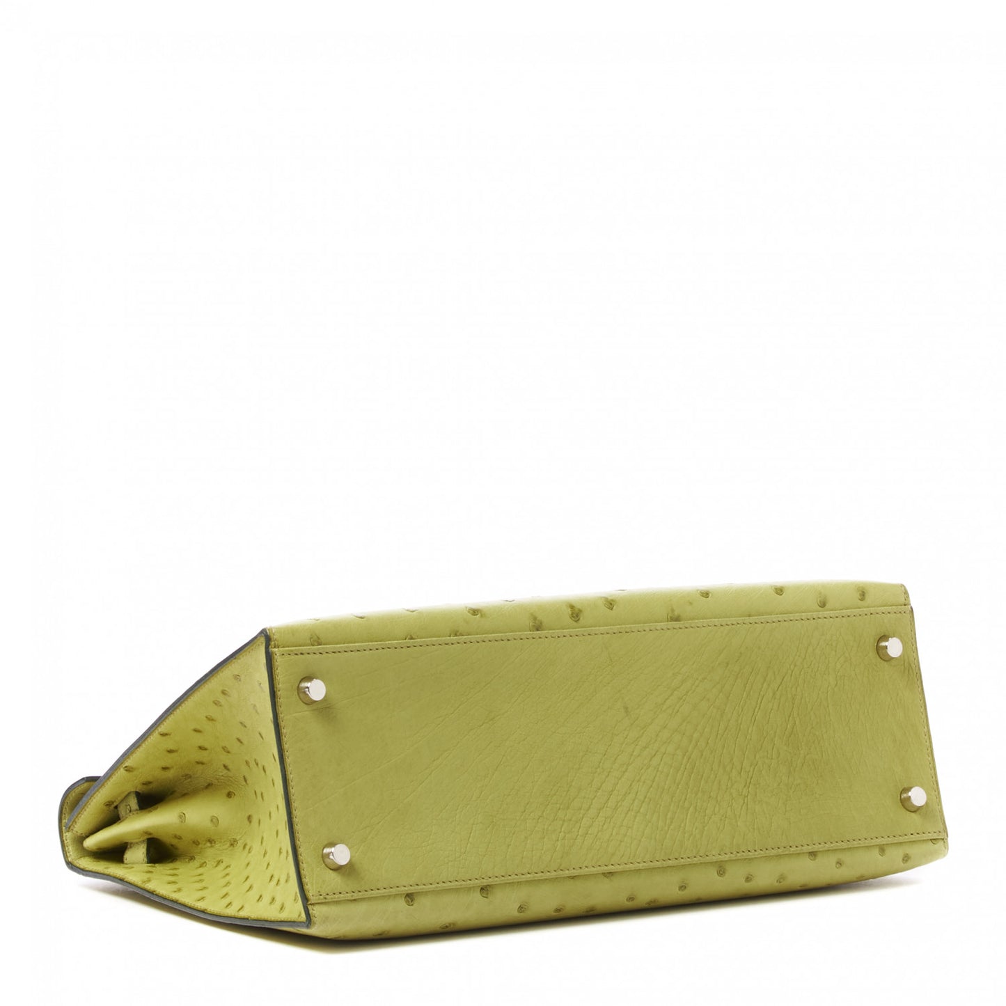 Ostrich Kelly Sellier 32 Vert Anis