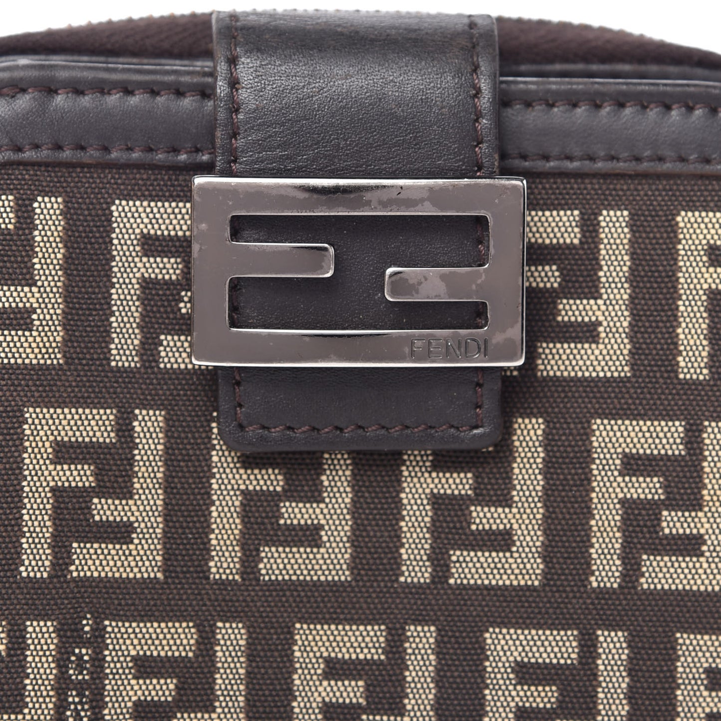 Zucchino Vitello Compact Wallet Testa di Moro Beige