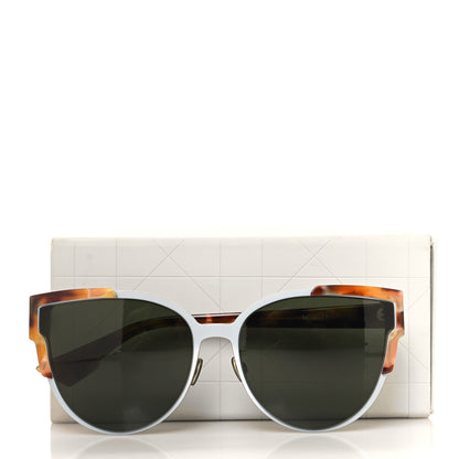 Christian Dior Metal Acetate WildlyDior Sunglasses Light Blue Tortoise 7 of 7