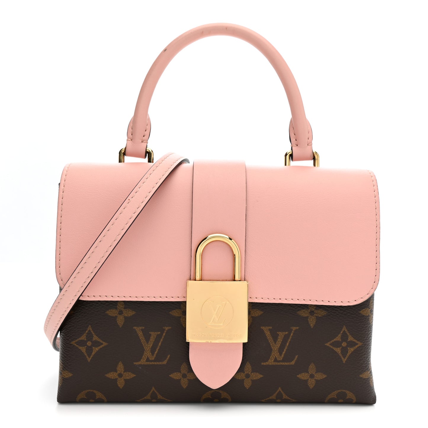 Monogram Locky BB Rose Poudre