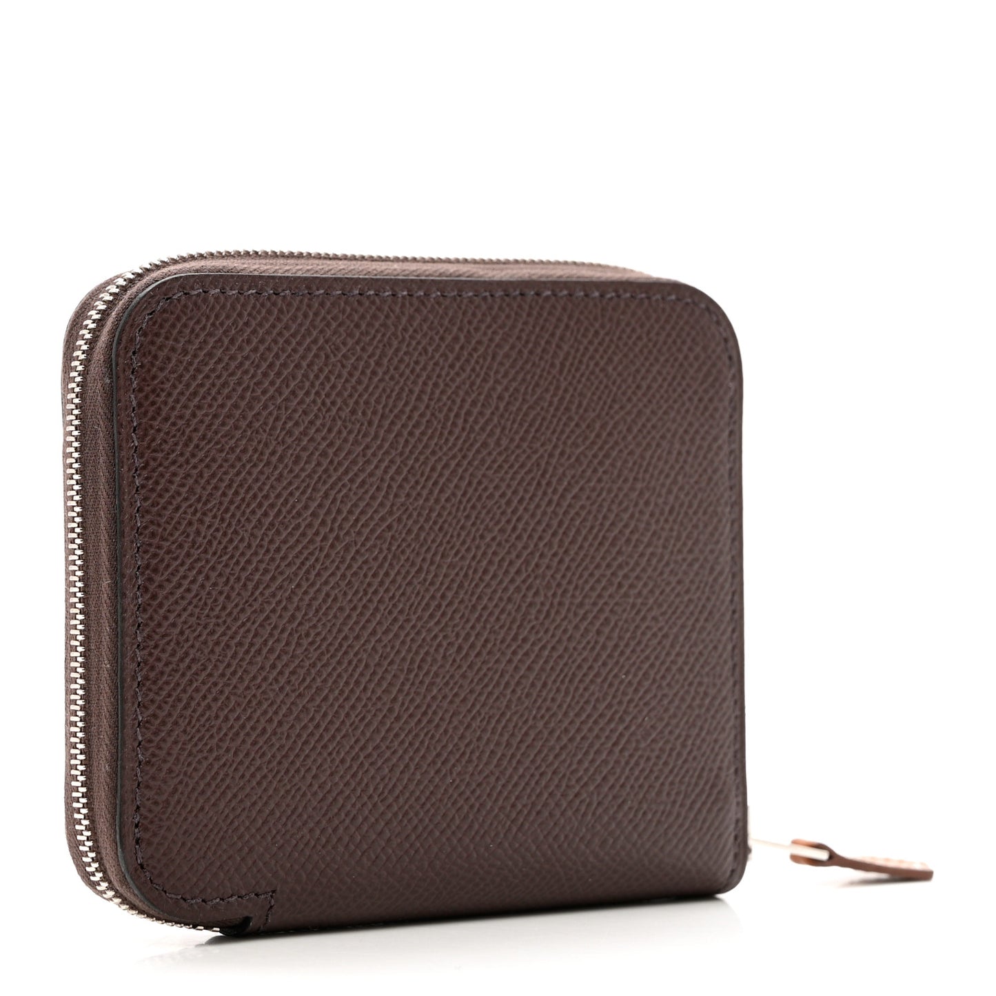 Epsom Silk'in Compact Wallet Chocolate