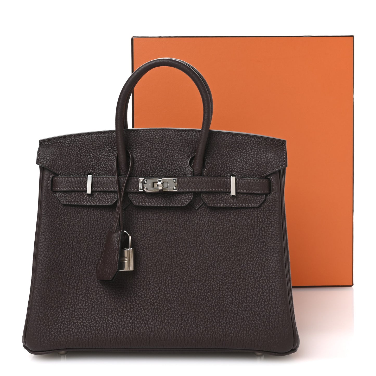 Togo Birkin 25 Chocolate