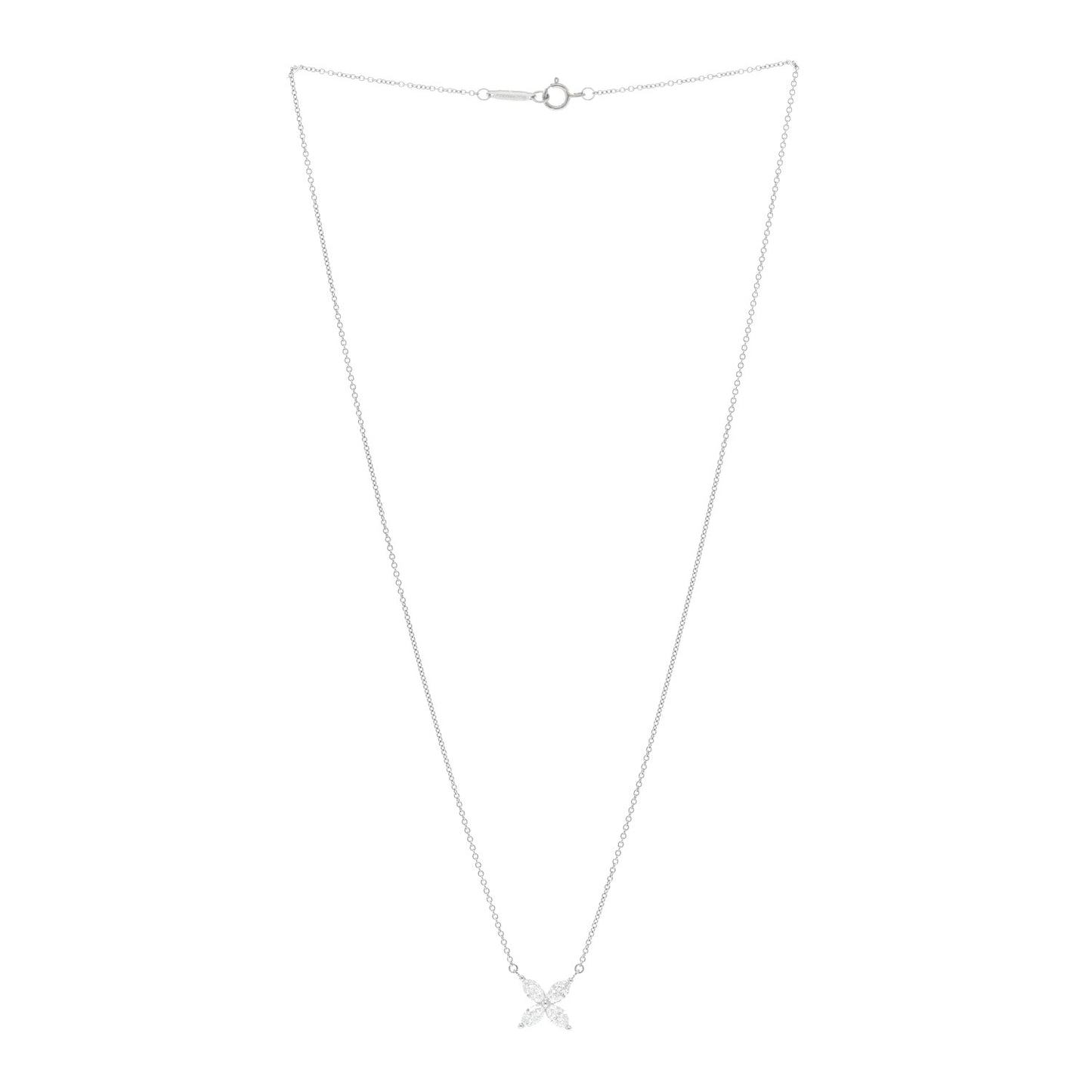 Platinum Diamond Large Victoria Necklace