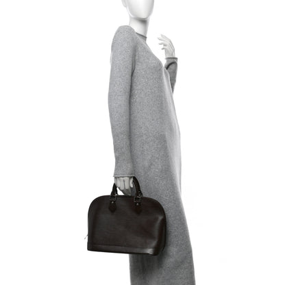 Louis Vuitton Epi Alma PM Moka 2 of 10