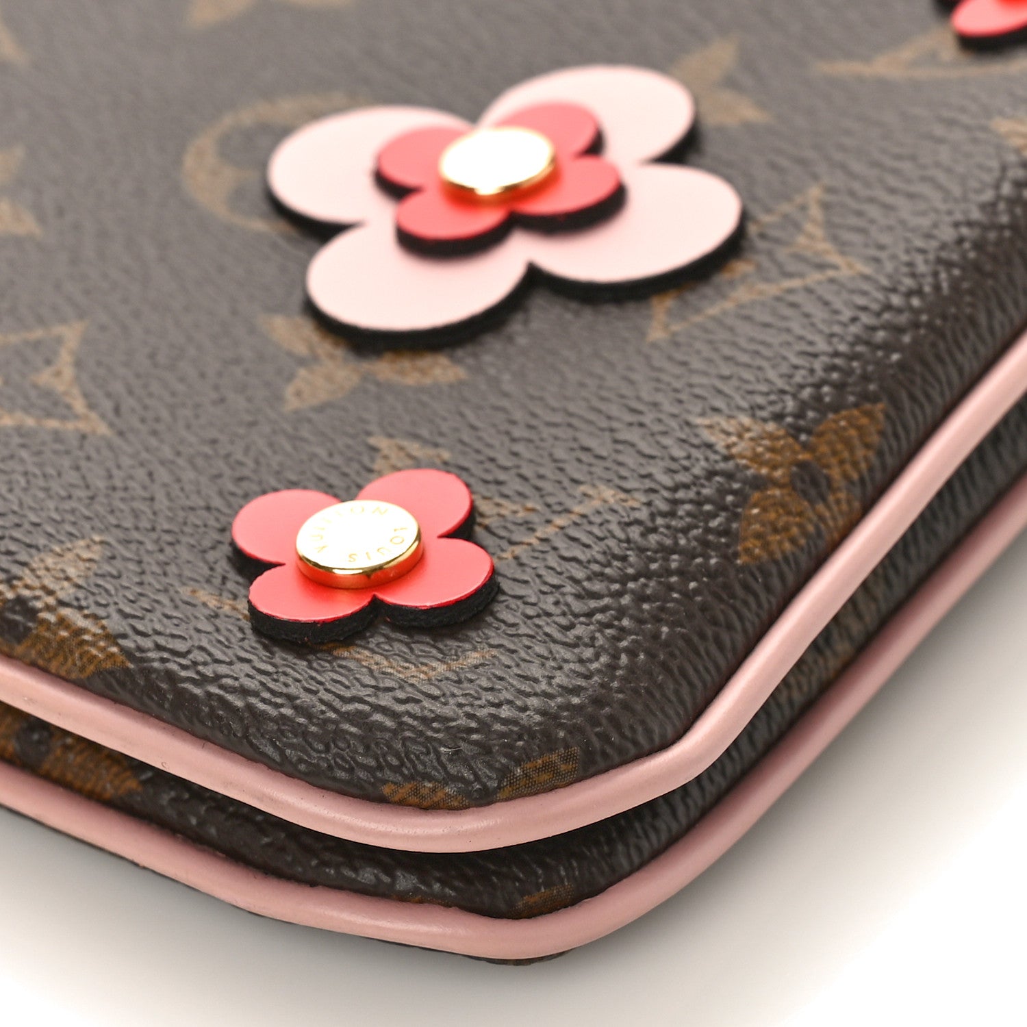 Louis Vuitton Monogram Blooming Flowers Double Zip Pochette 8 of 8