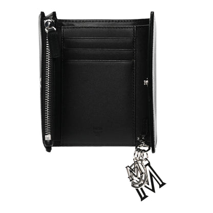 MCM Saffiano Tri-Fold Wallet Black 5 of 7