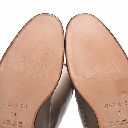 Hermes Swift Kelly Jumping Boots 39 Etoupe 8 of 10