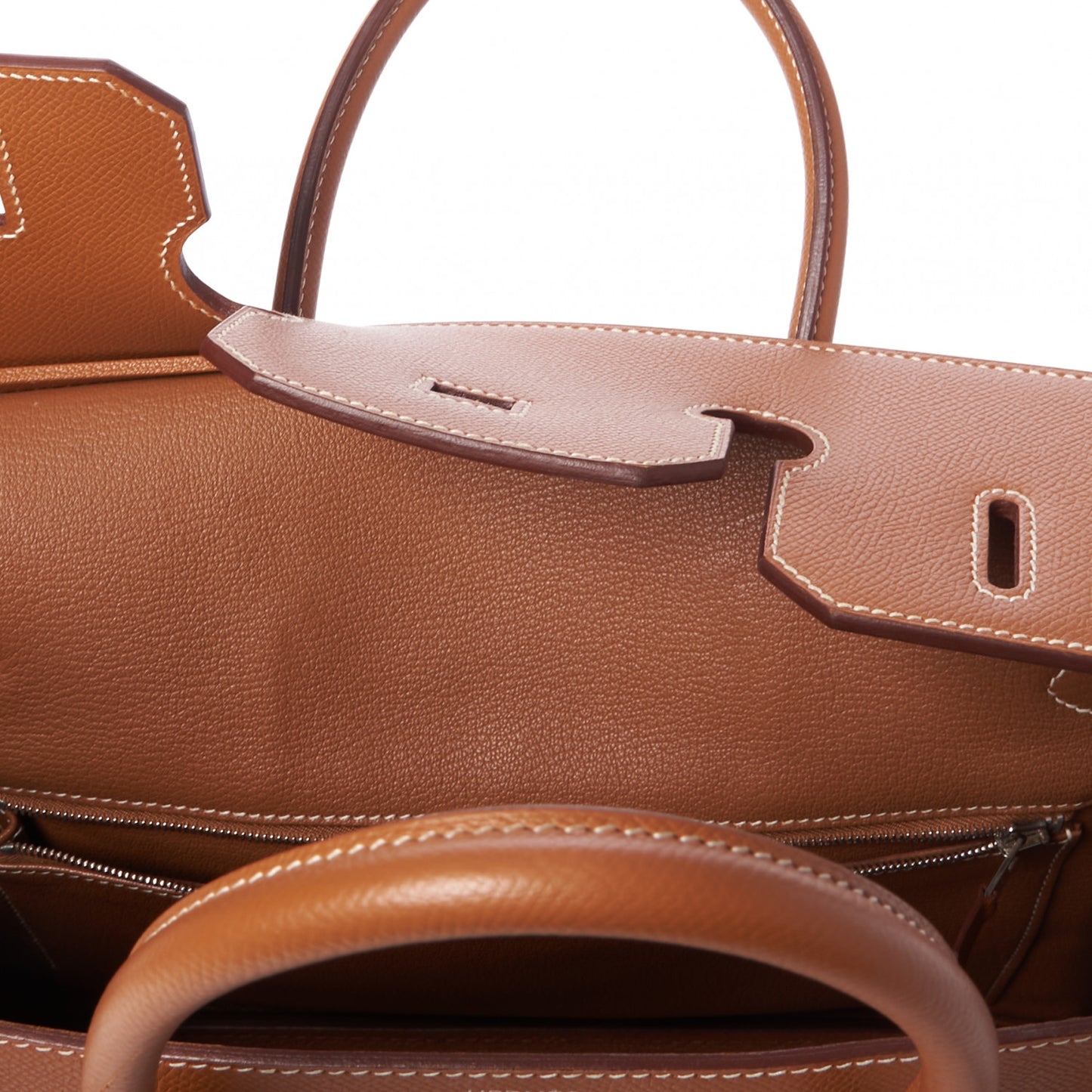 Epsom Birkin 35 Gold