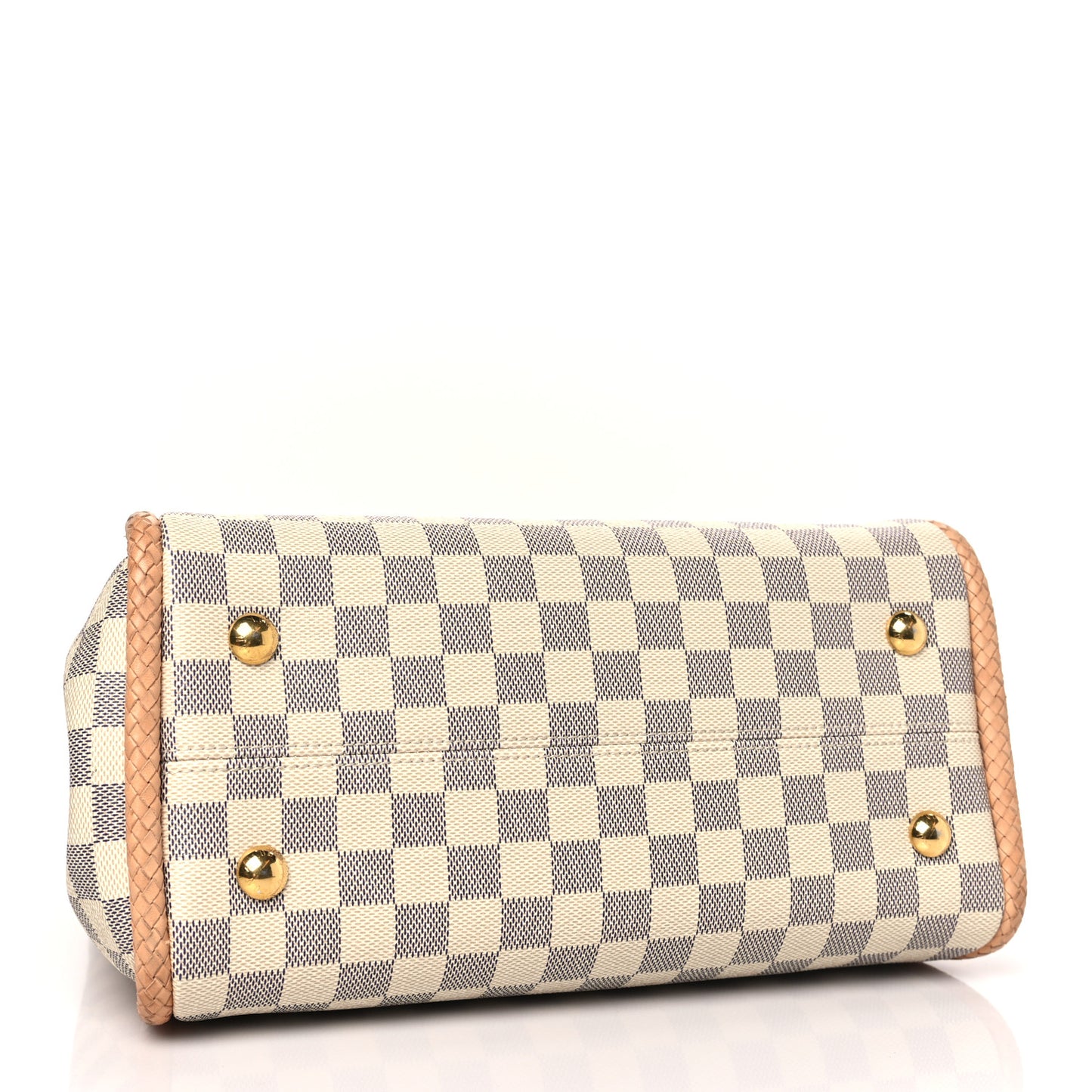 LOUIS VUITTON Damier Azur Propriano Rose Ballerine