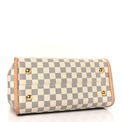 Louis Vuitton LOUIS VUITTON Damier Azur Propriano Rose Ballerine 4 of 9