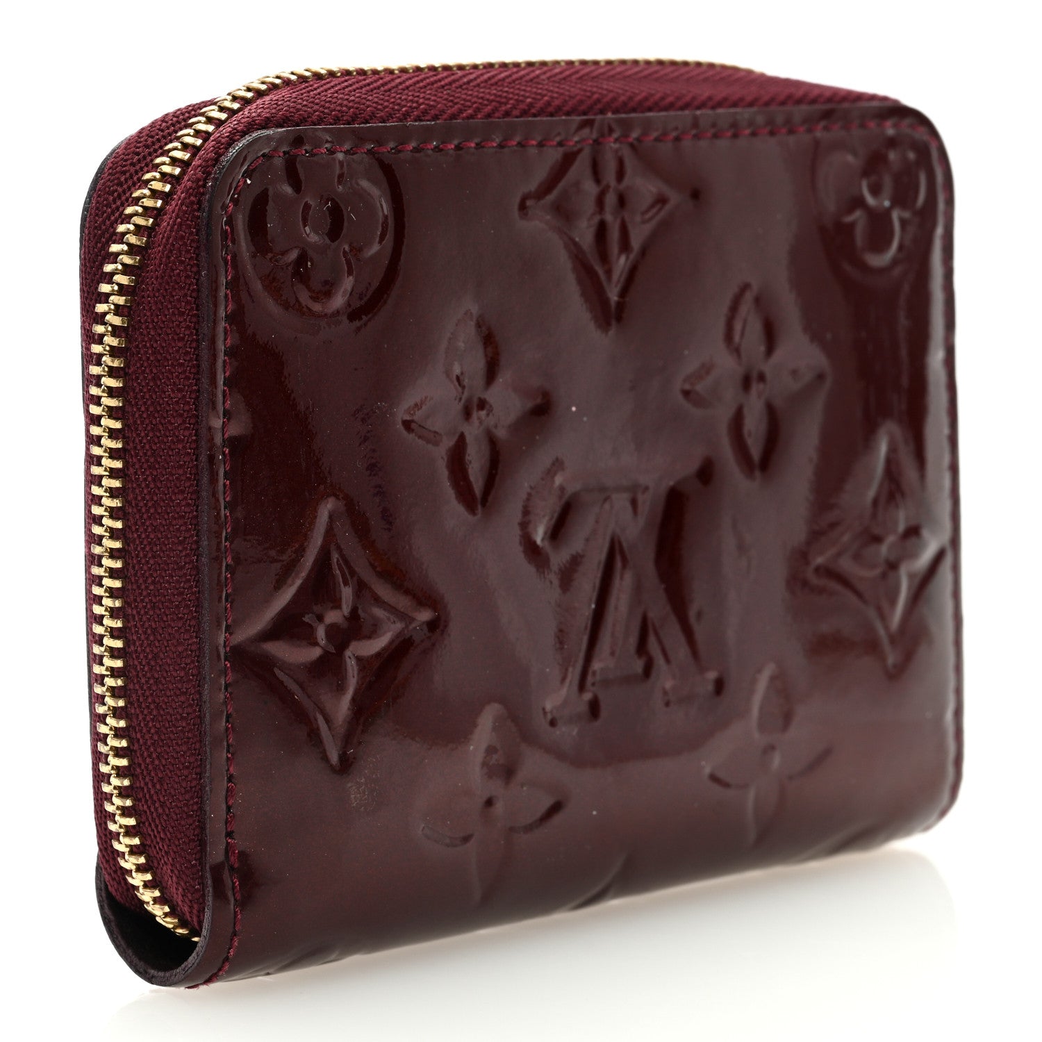 Louis Vuitton Vernis Zippy Coin Purse Wallet Amarante 3 of 6