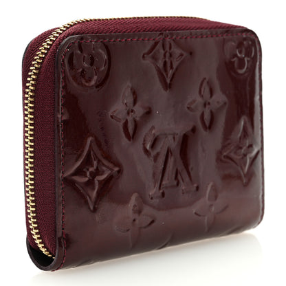 Louis Vuitton Vernis Zippy Coin Purse Wallet Amarante 3 of 6