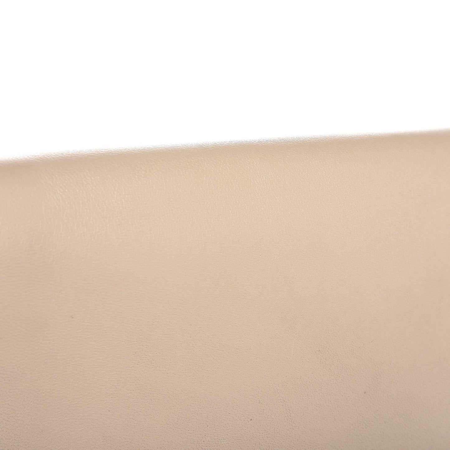 Lambskin Snakeskin Medium Elle Chain Clutch Cream Black