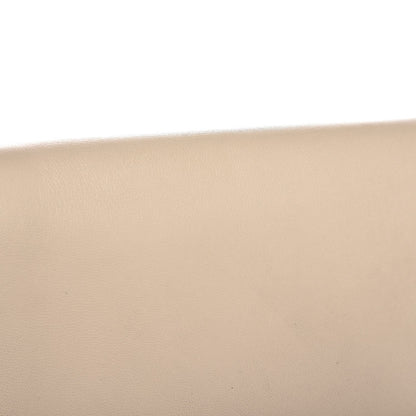 Chloe Lambskin Snakeskin Medium Elle Chain Clutch Cream Black 10 of 10