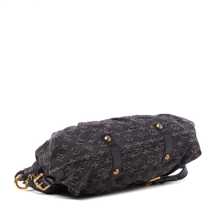 Louis Vuitton Denim Neo Cabby MM Black 3 of 9