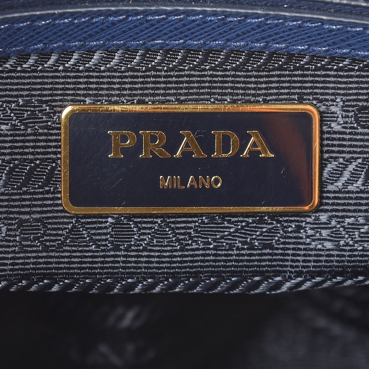 Saffiano Mini Galleria Double Zip Tote Bleuette