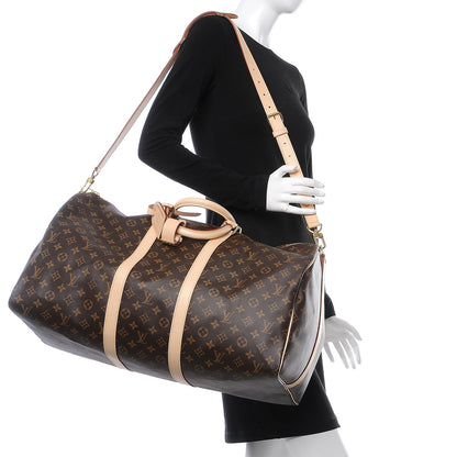 Louis Vuitton Monogram Keepall Bandouliere 55 2 of 9