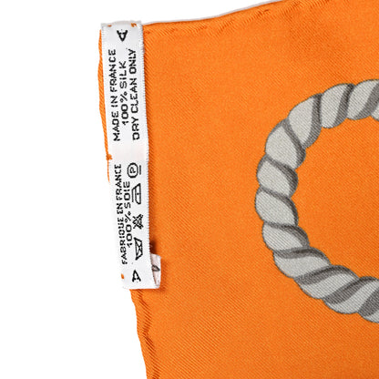 Hermes Silk Les Folies Du Ciel Scarf 90 4 of 4